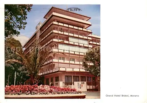 AK / Ansichtskarte Merano_Meran Grand Hotel Bristol 