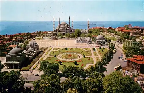 AK / Ansichtskarte Istanbul_Constantinopel_TK Sultan Ahmet Camil ve civan 