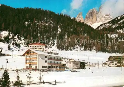 AK / Ansichtskarte Campitello_di_Fassa_IT Albergo Campitello 