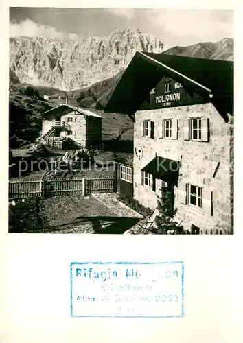 AK / Ansichtskarte Dolomiti_Dolomiten_IT Rifugio Molignon Alpe di Siusi verso Gruppo Molignon 