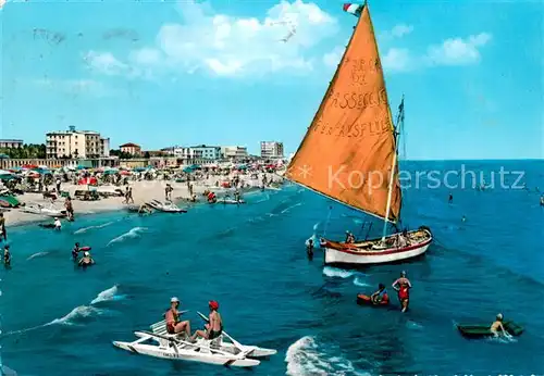 AK / Ansichtskarte Cervia_IT La rideale spiaggia Romagnola 