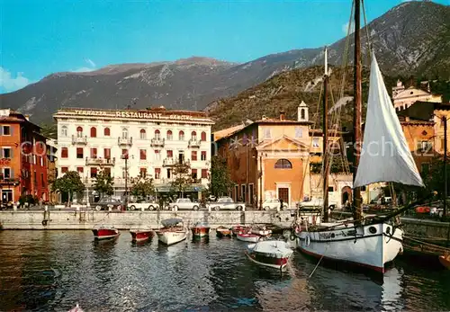 AK / Ansichtskarte Malcesine_Lago_di_Garda Il porticciuolo Malcesine_Lago_di_Garda