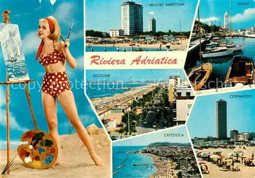 AK / Ansichtskarte Milano_Marittima Rimini Riccione Cattolica Cesenatico Milano_Marittima