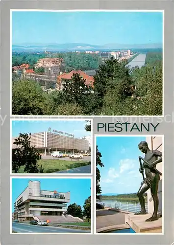 AK / Ansichtskarte Piestany Panorama Povazskeho Inovca Najstarsia historicka zmienka pochadza liecive pramene boli prvykrat opisane Piestany