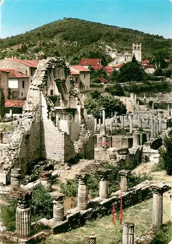 AK / Ansichtskarte Vaison la Romaine_Vaucluse_84 Maison du buste en argent et porte de Basilique 