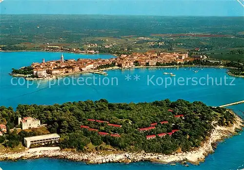 AK / Ansichtskarte Porec_Croatia Fliegeraufnahme 