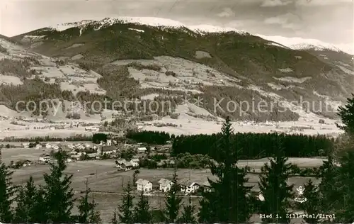 AK / Ansichtskarte Ried_Zillertal Panorama Alpen Ried_Zillertal