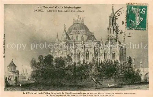 AK / Ansichtskarte Dreux_28 Chapelle Saint Louis 