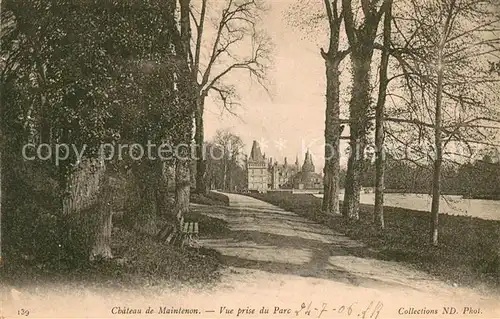 AK / Ansichtskarte Maintenon_28 Chateau de Maintenon Vue prise du Parc 