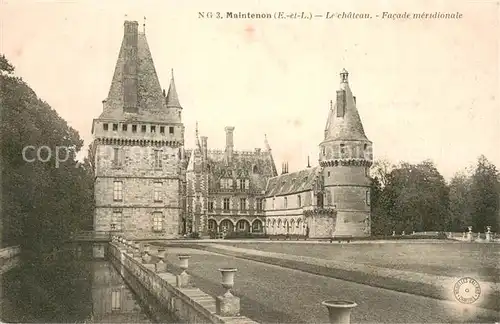 AK / Ansichtskarte Maintenon_28 Le Chateau Facade meridonale 