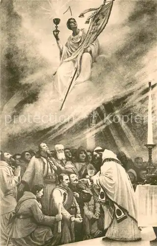 AK / Ansichtskarte Loigny la Bataille Chapelle laterale cote de l Epitre Loigny la Bataille