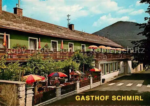 AK / Ansichtskarte Puchberg_Schneeberg Gasthof Schmirl Aussenansicht Puchberg Schneeberg