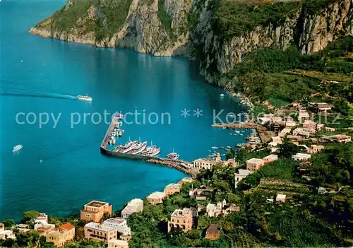 AK / Ansichtskarte Capri_Italia Panorama della Marina Grande 