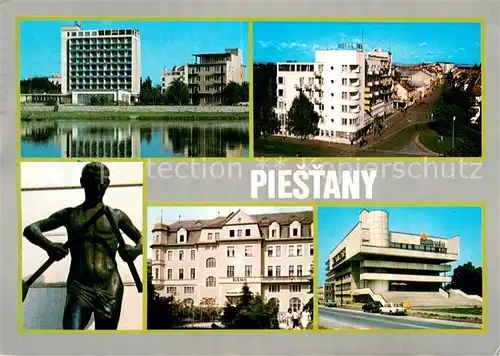 AK / Ansichtskarte Piestany Hotel Eden   Barlolamac   Hotel Magnolia Piestany