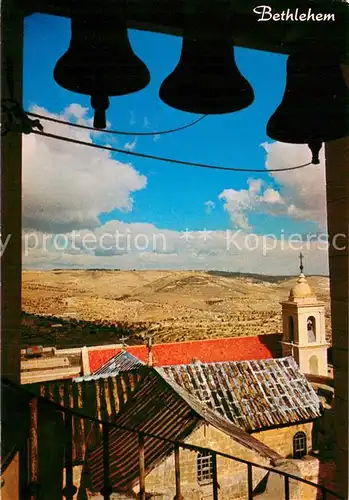 AK / Ansichtskarte Bethlehem_Yerushalayim Weihnachtsglocken v. Bethlehem Bethlehem_Yerushalayim