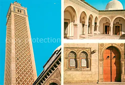 AK / Ansichtskarte Nabeul_Tunesie Die Grosse Moschee Teilansichten 