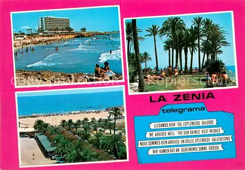 AK / Ansichtskarte La_Zenia_Torrevieja_ES Teilansichten Strand  