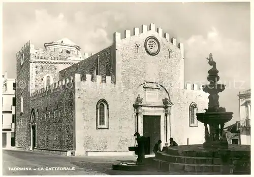 AK / Ansichtskarte Taormina_Sicilia La Cattedrale 