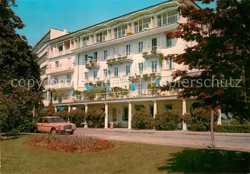 AK / Ansichtskarte Locarno_TI Hotel Beau Rivage Locarno_TI