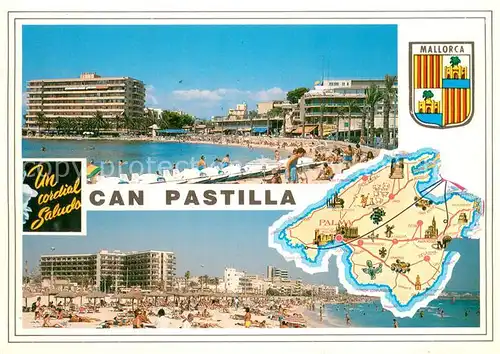 AK / Ansichtskarte Can_Pastilla_Palma_de_Mallorca Strandpartien Can_Pastilla