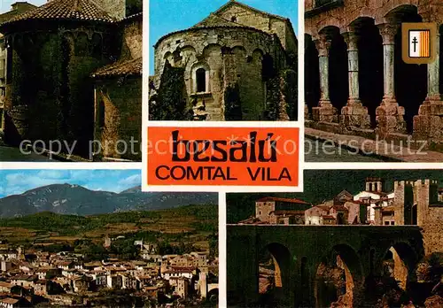 AK / Ansichtskarte Besalu_ES Comtal Vila Diferents aspectes 