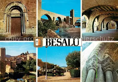 AK / Ansichtskarte Besalu_ES Comtal Vila Diferents aspectes 