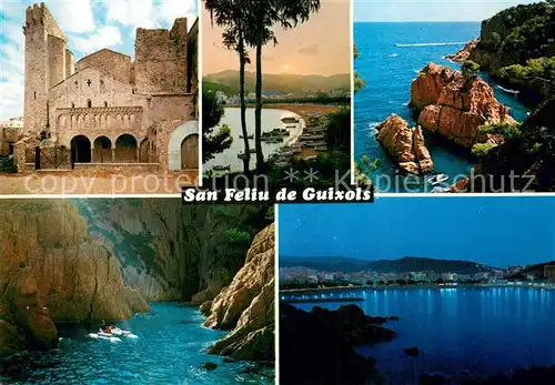 AK / Ansichtskarte San_Feliu_de_Guixols_ES Teilansichten 