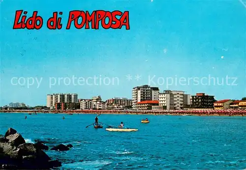 AK / Ansichtskarte Lido_di_Pomposa_Ferrara_IT Strand Hotels 