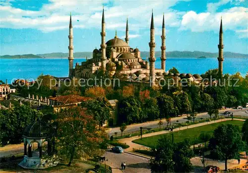 AK / Ansichtskarte Istanbul_Constantinopel_TK Blaue Moschee 