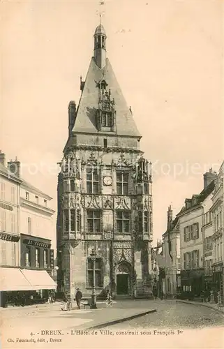 AK / Ansichtskarte Dreux_28 Hotel de Ville  