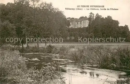AK / Ansichtskarte Villeray_Condeau Le Chateau bords de l Huisne 