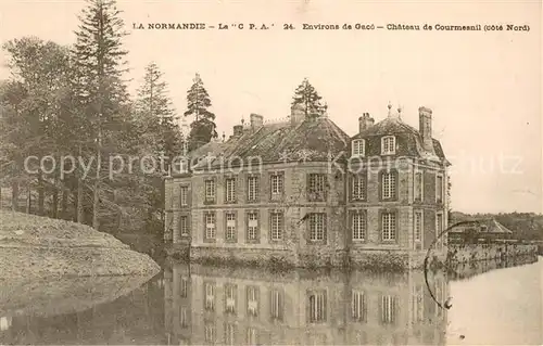 AK / Ansichtskarte Gace_61 Chateau de Courmesnil cote Nord 