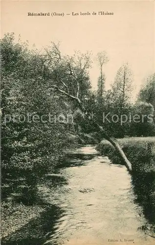 AK / Ansichtskarte Remalard_61_Orne Les bords de l Huisne 