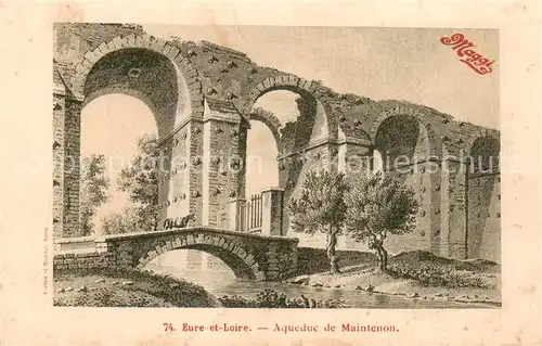 AK / Ansichtskarte Eure_et_Loir_Region Aqueduc de Maintenon 