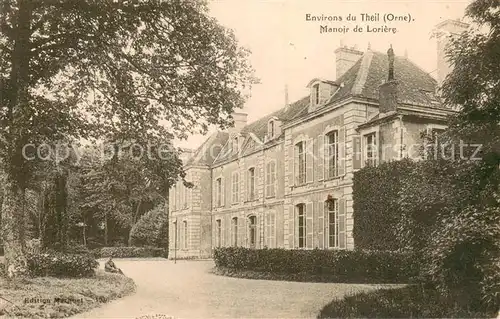 AK / Ansichtskarte Theil_Orne_Le Manoir de Loriere Theil_Orne_Le