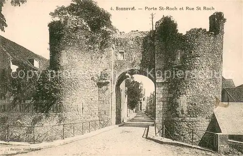 AK / Ansichtskarte Bonneval_28_d_Eure et Loir Porte St Roch et  Rue St Roch 