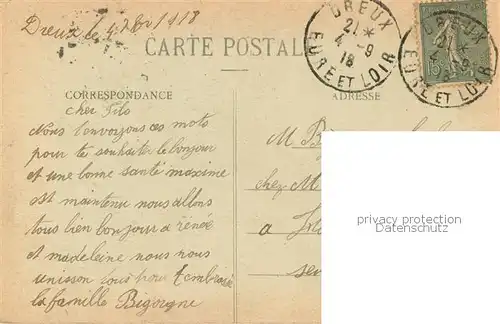 AK / Ansichtskarte Dreux_28 Caisse d Epargne 