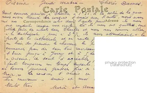 AK / Ansichtskarte Chartres_28 Maison Gotique Cloitre Notre Dame 