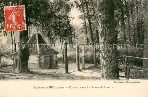 AK / Ansichtskarte Chambon la Foret La Source de Monfrat Chambon la Foret