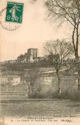 AK / Ansichtskarte Nogent le Rotrou Le Chateau de Saint Jean cote sud Nogent le Rotrou