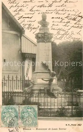 AK / Ansichtskarte Dreux_28 Monument de Louis Terrier 