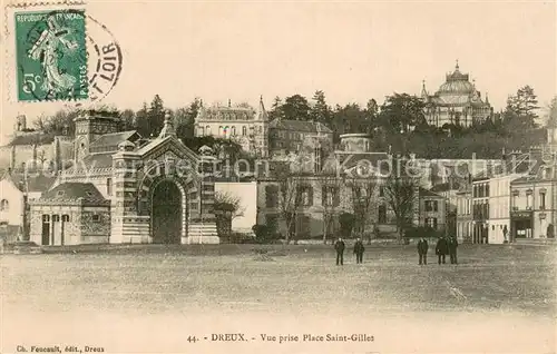 AK / Ansichtskarte Dreux_28 Vue prise Place Saint Gilles 
