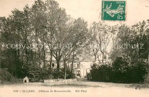 AK / Ansichtskarte Illiers Combray_28_Eure et Loir Chateau de Roussainville 