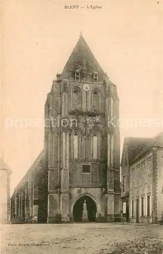 AK / Ansichtskarte Blevy_Maillebois_28 Eglise 