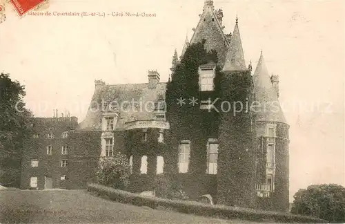 AK / Ansichtskarte Courtalain_28_Eure et Loir Chateau 