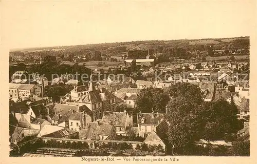 AK / Ansichtskarte Nogent le Roi Vue panoramique de la ville Nogent le Roi