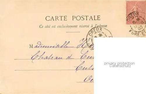 AK / Ansichtskarte Anet_28 Chateau de Diane de Poitiers XVIe siecle vue prise du parc 