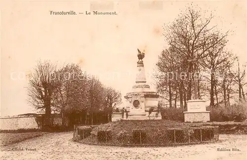 AK / Ansichtskarte Francourville Le Monument Francourville