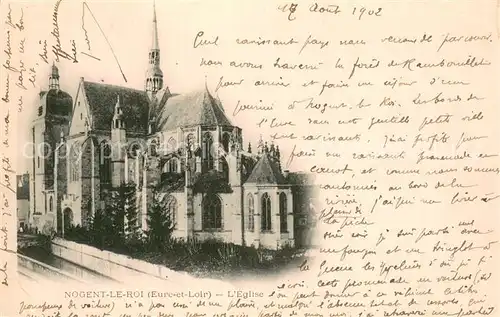 AK / Ansichtskarte Nogent le Roi Eglise Nogent le Roi