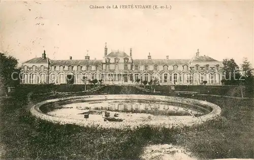 AK / Ansichtskarte La_Ferte Vidame_28_Eure et Loir Chateau Schloss 